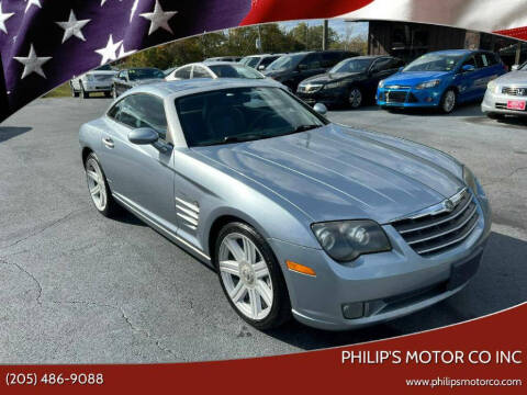 2007 Chrysler Crossfire for sale at PHILIP'S MOTOR CO INC in Haleyville AL