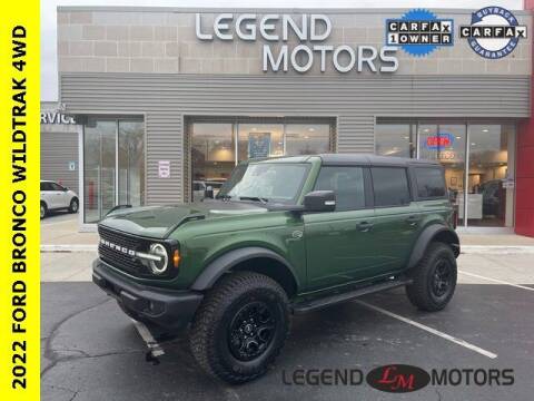 2022 Ford Bronco for sale at Legend Motors of Waterford in Waterford MI