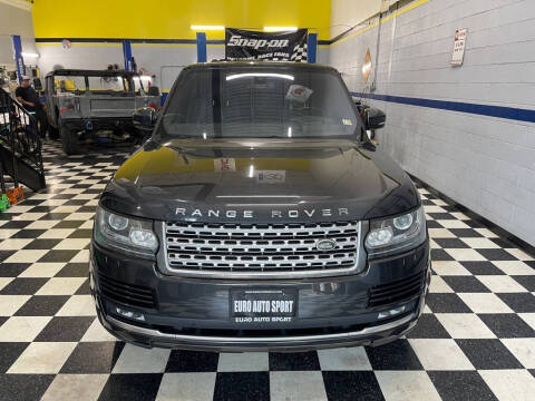 2016 Land Rover Range Rover for sale at Euro Auto Sport in Chantilly VA