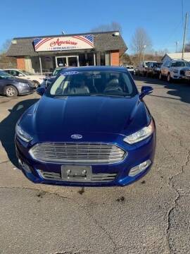 2015 Ford Fusion for sale at American Auto Sales LLC in Charlotte NC
