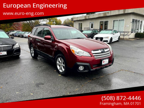 2014 Subaru Outback for sale at European Engineering in Framingham MA