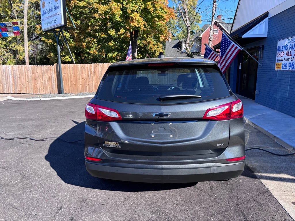 2020 Chevrolet Equinox for sale at Michael Johnson @ Allens Auto Sales Hopkinsville in Hopkinsville, KY