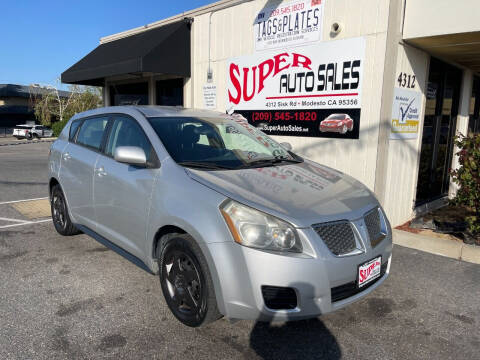 2009 Pontiac Vibe for sale at Super Auto Sales Modesto in Modesto CA