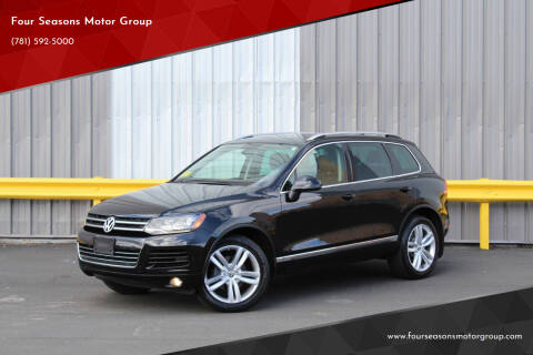 2012 Volkswagen Touareg for sale at Four Seasons Motor Group in Swampscott MA