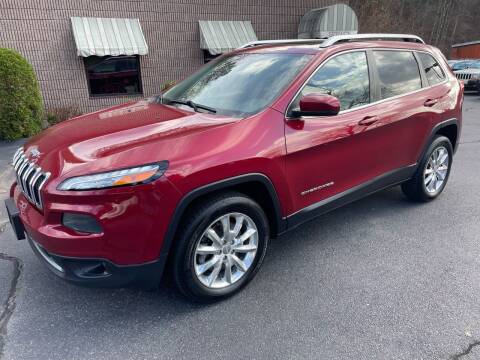 2015 Jeep Cherokee for sale at Depot Auto Sales Inc in Palmer MA