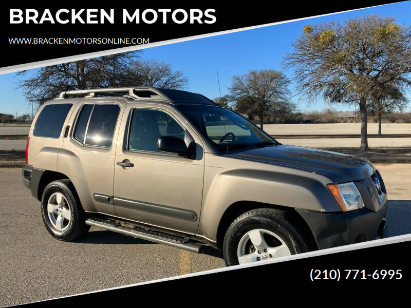 2007 Nissan Xterra for sale at BRACKEN MOTORS in San Antonio TX