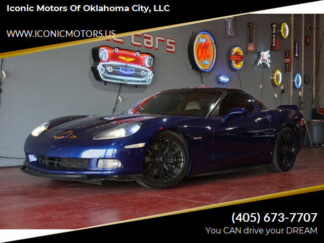 2006 Chevrolet Corvette for sale at Iconic Motors of Oklahoma City, LLC in Oklahoma City OK