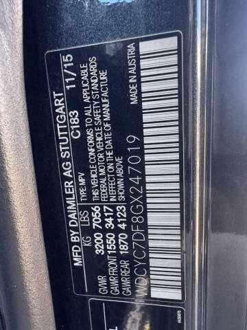 2016 Mercedes-Benz G-Class AMG G 63