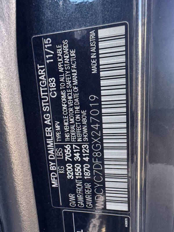 2016 Mercedes-Benz G-Class AMG G 63