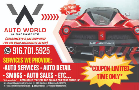 2017 Chevrolet Camaro for sale at Auto World of Sacramento - Elder Creek location in Sacramento CA