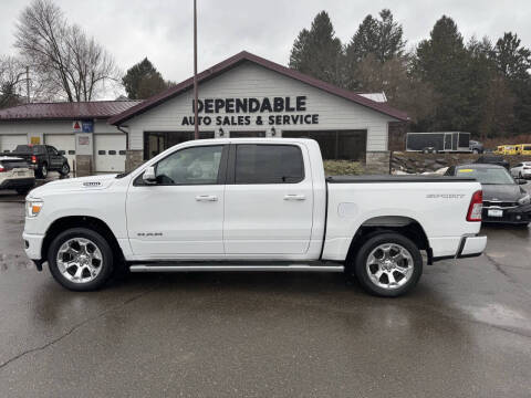 2022 RAM 1500 for sale at Bad Credit Car Loans NY in Binghamton NY