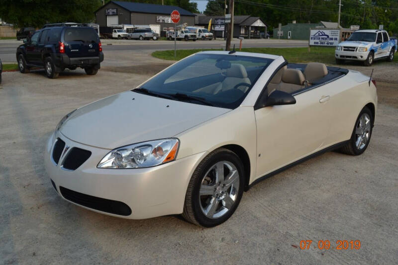 2009 Pontiac G6 for sale at Zimmer Auto Sales in Lexington MI