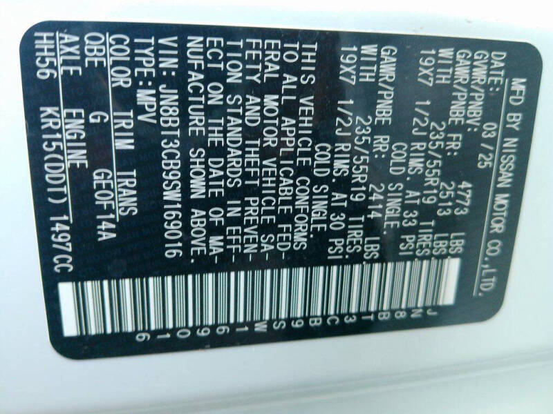 2025 Nissan Rogue SL