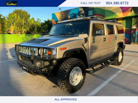 2003 HUMMER H2 for sale at The Autoblock in Fort Lauderdale FL