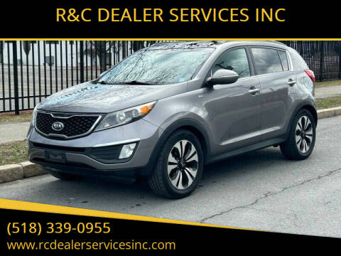 2012 Kia Sportage for sale at R&C DEALER SERVICES INC in Cohoes NY