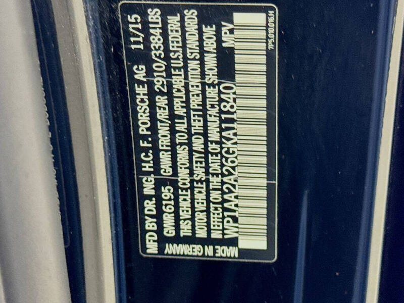 2016 Porsche Cayenne