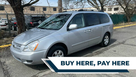 2008 Kia Sedona for sale at Eastclusive Motors LLC in Hasbrouck Heights NJ