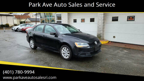 2011 Volkswagen Jetta for sale at Park Ave Auto Sales and Service in Cranston RI