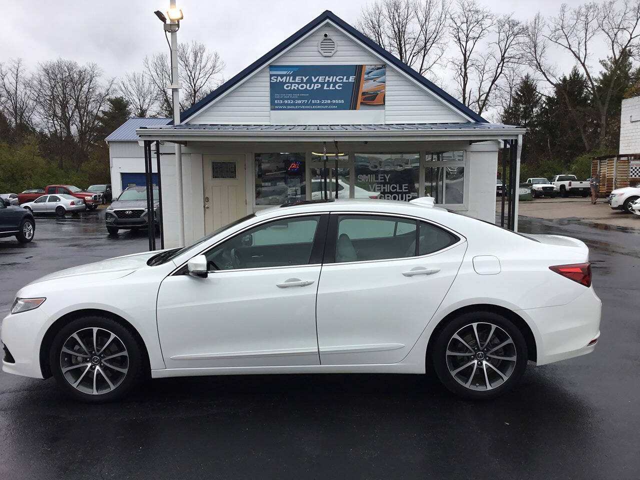 2015 Acura TLX for sale at Smiley Vehicle Group in Lebanon, OH