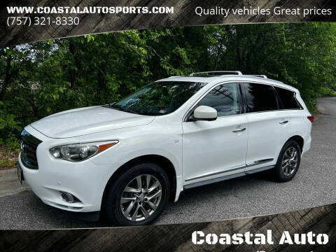 2014 Infiniti QX60 for sale at Coastal Auto Sports in Chesapeake VA