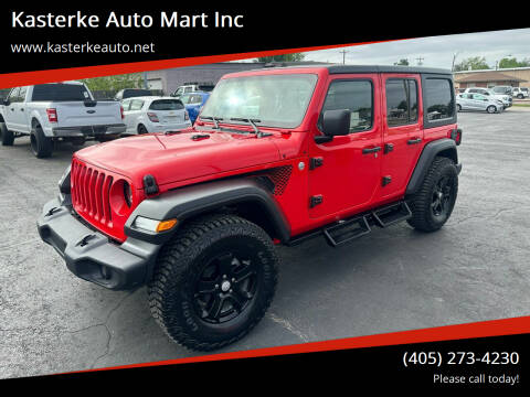 2020 Jeep Wrangler Unlimited for sale at Kasterke Auto Mart Inc in Shawnee OK