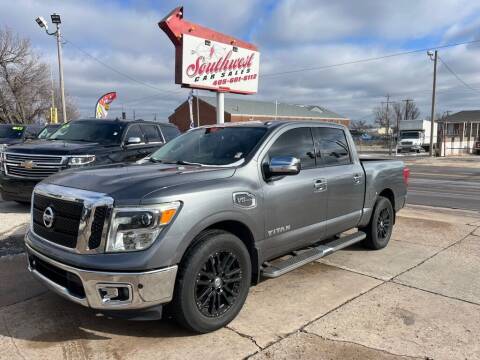 2017 Nissan Titan for sale at Southwest Car Sales in Oklahoma City OK