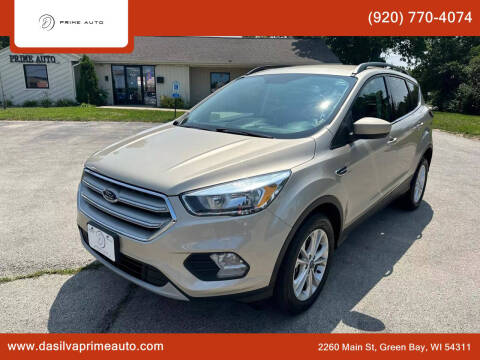 2018 Ford Escape for sale at Da Silva Prime Auto in Green Bay WI