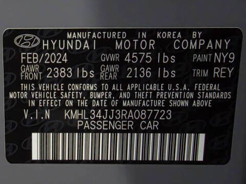 2024 Hyundai Sonata Hybrid SEL