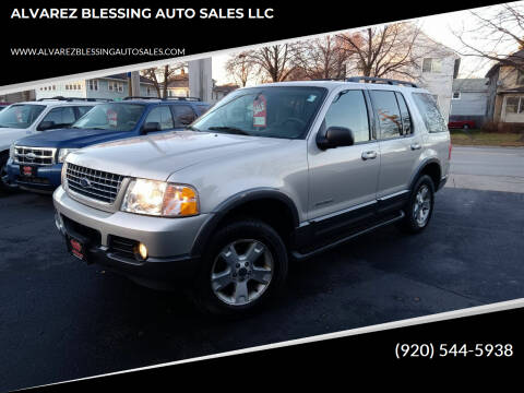 2004 Ford Explorer for sale at ALVAREZ BLESSING AUTO SALES LLC in Green Bay WI