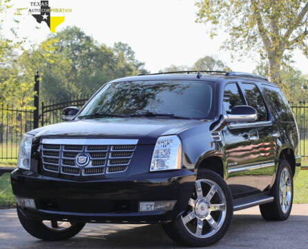 2012 Cadillac Escalade for sale at Texas Auto Corporation in Houston TX