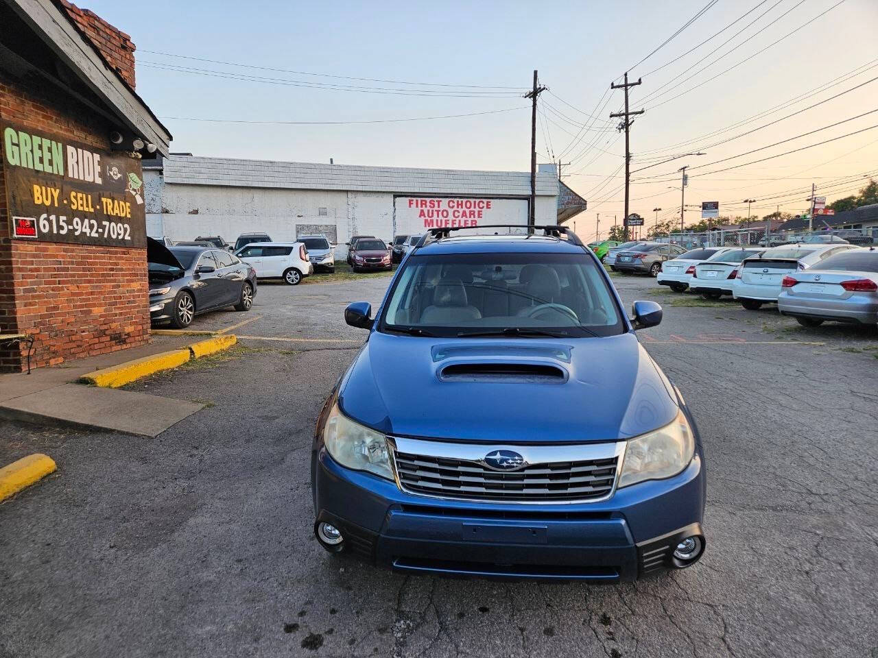 2009 Subaru Forester for sale at Green Ride LLC in NASHVILLE, TN