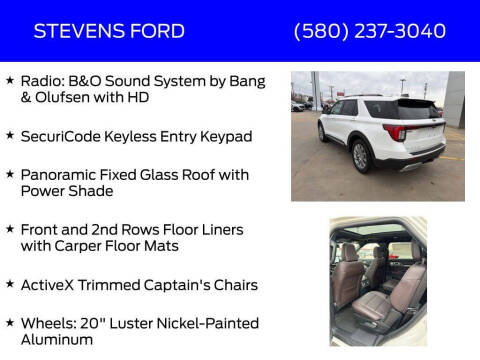 2026 Ford Explorer Platinum