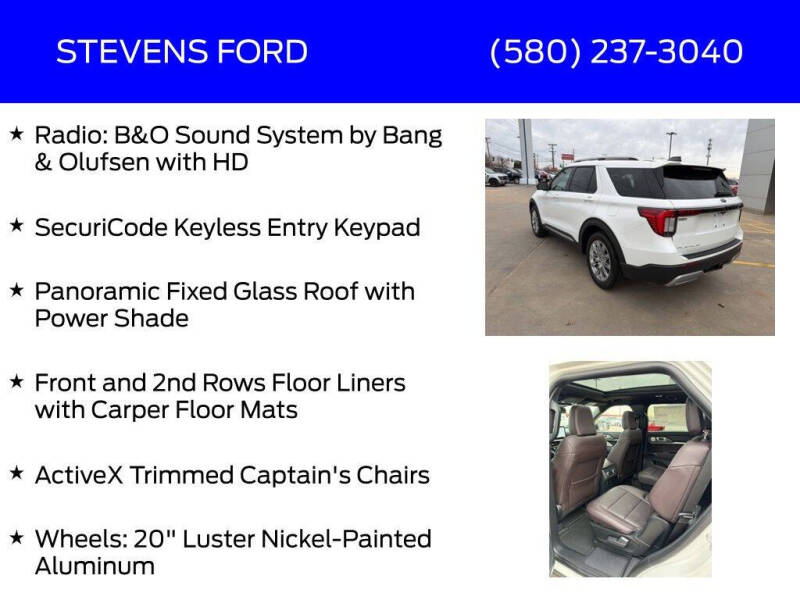 2026 Ford Explorer Platinum