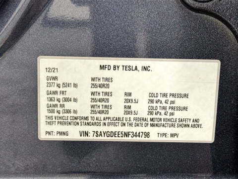 2022 Tesla Model Y Long Range