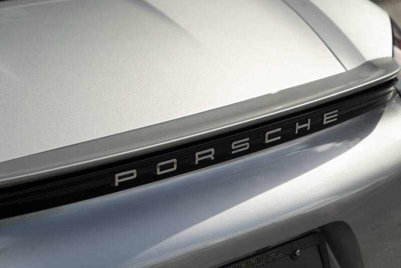 2018 Porsche 718 Boxster