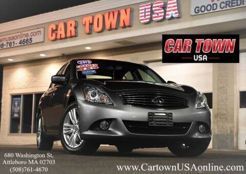 2013 Infiniti G37 Sedan for sale at Car Town USA in Attleboro MA