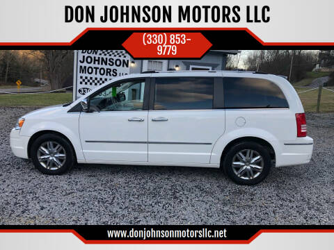 2008 Chrysler Town and Country for sale at DON JOHNSON MOTORS LLC in Lisbon OH
