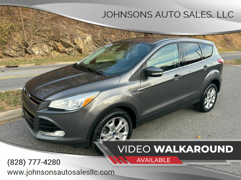 2013 Ford Escape for sale at Johnsons Auto Sales, LLC in Marshall NC