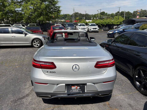 2018 Mercedes-Benz E-Class E 400