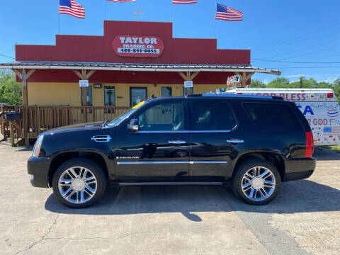 2008 Cadillac Escalade for sale at Taylor Trading Co in Beaumont TX