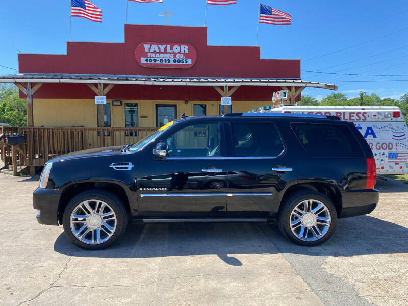 2008 Cadillac Escalade for sale at Taylor Trading Co in Beaumont TX