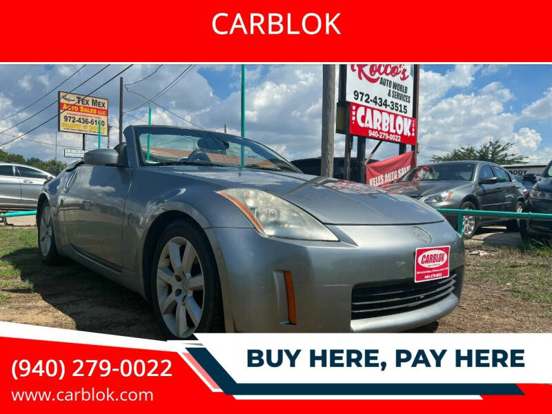 2004 Nissan 350Z for sale at CARBLOK in Lewisville TX