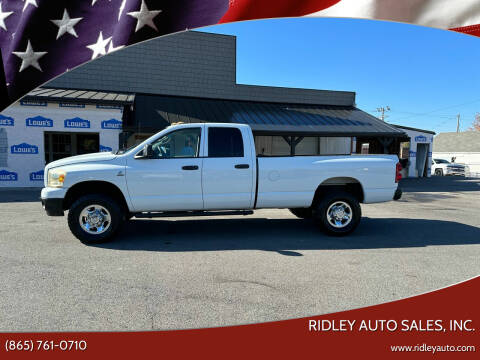 2008 Dodge Ram 2500 for sale at Ridley Auto Sales, Inc. in White Pine TN