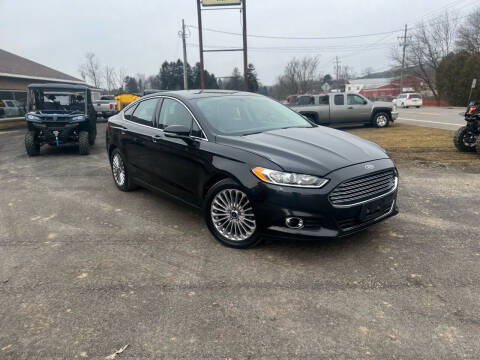 2013 Ford Fusion for sale at Conklin Cycle Center in Binghamton NY