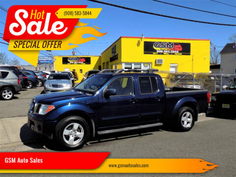 2007 Nissan Frontier for sale at GSM Auto Sales in Linden NJ