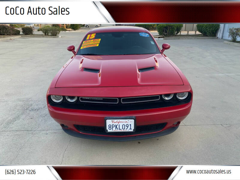 2015 Dodge Challenger for sale at CoCo Auto Sales in South El Monte CA