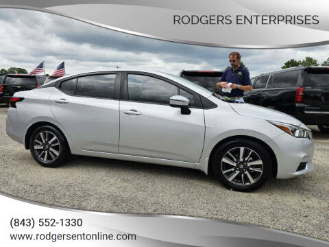 2020 Nissan Versa for sale at Rodgers Enterprises in North Charleston SC