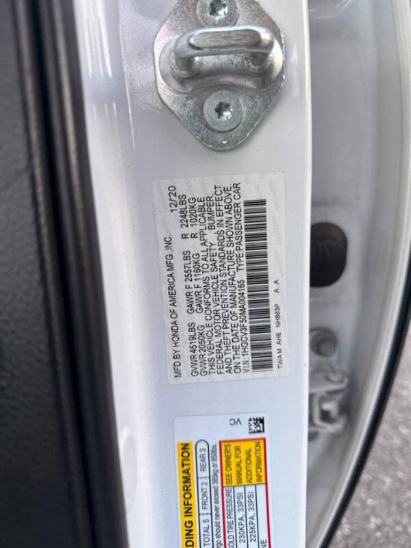 2021 Honda Accord Hybrid EX-L