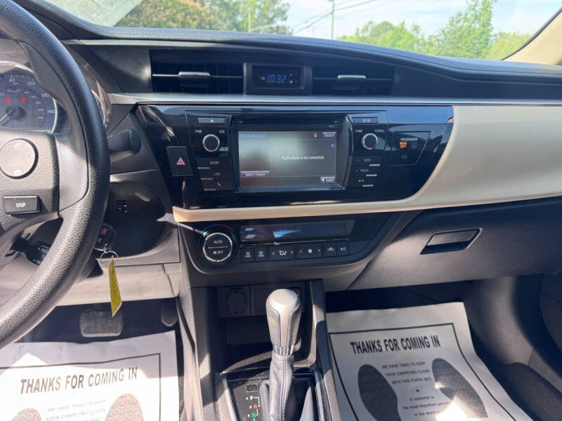 2016 Toyota Corolla LE