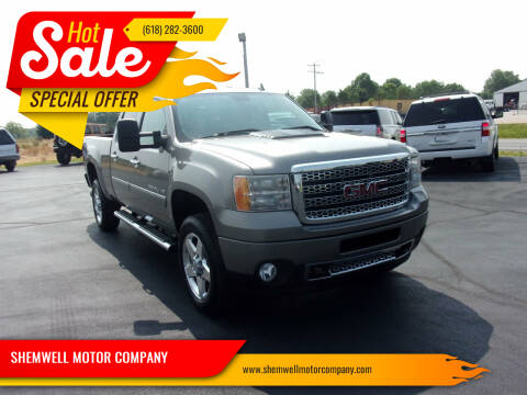 2013 GMC Sierra 2500HD for sale at SHEMWELL MOTOR COMPANY in Red Bud IL